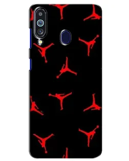 Чехол для Samsung Galaxy M40 с картинкой «Jordan Red Pattern» Чехол для Samsung Galaxy M40 с картинкой «Jordan Red Pattern»