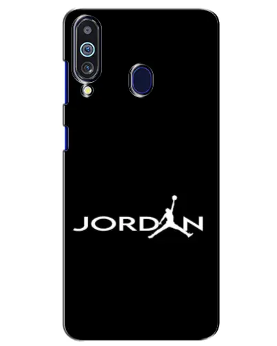 Чехол для Samsung Galaxy M40 с картинкой «Jordan White Logo» Чехол для Samsung Galaxy M40 с картинкой «Jordan White Logo»