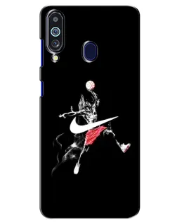 Чехол для Samsung Galaxy M40 с картинкой «Jordan Jumpman» Чехол для Samsung Galaxy M40 с картинкой «Jordan Jumpman»