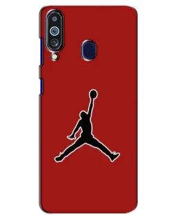 Чехол для Samsung Galaxy M40 с картинкой «Jordan Red Back» Чехол для Samsung Galaxy M40 с картинкой «Jordan Red Back»
