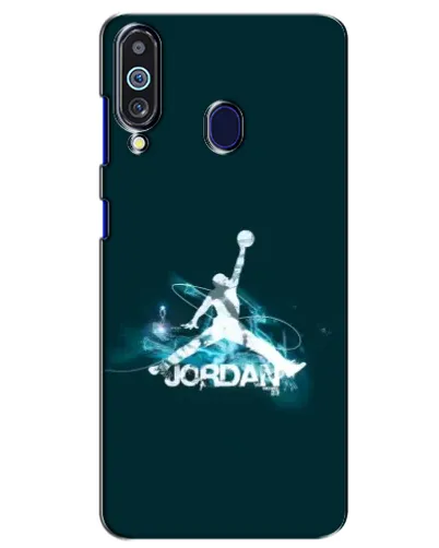 Чехол для Samsung Galaxy M40 с картинкой «Jordan Blue Fire» Чехол для Samsung Galaxy M40 с картинкой «Jordan Blue Fire»