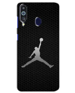 Чехол для Samsung Galaxy M40 с картинкой «Jordan Dark Carbon» Чехол для Samsung Galaxy M40 с картинкой «Jordan Dark Carbon»