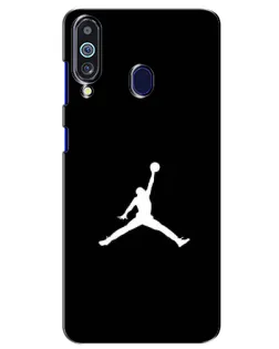 Чехол для Samsung Galaxy M40 с картинкой «Jordan Silhouette» Чехол для Samsung Galaxy M40 с картинкой «Jordan Silhouette»