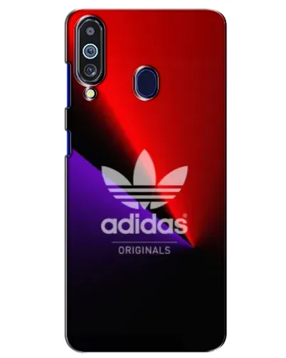 Чехол для Samsung Galaxy M40 с картинкой «Adidas Red Neon»