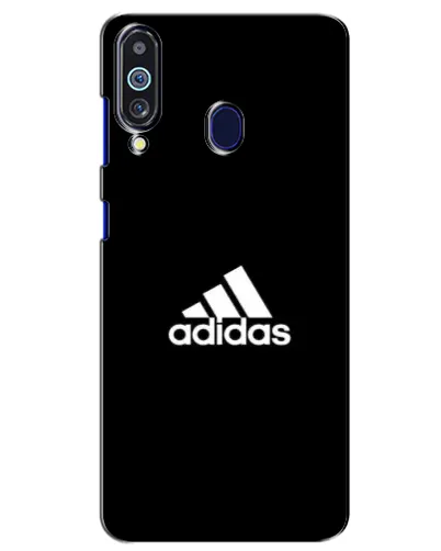 Чехол для Samsung Galaxy M40 с картинкой «Черная классика Adidas»