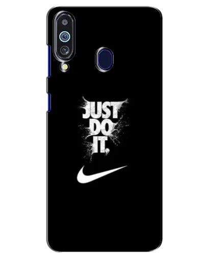 Чехол для Samsung Galaxy M40 с картинкой «Текстовый принт Nike» Чехол для Samsung Galaxy M40 с картинкой «Текстовый принт Nike»