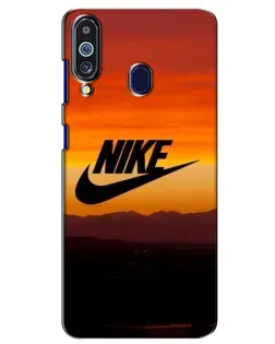 Чехол для Samsung Galaxy M40 с картинкой «Nike — вечерний горизонт»