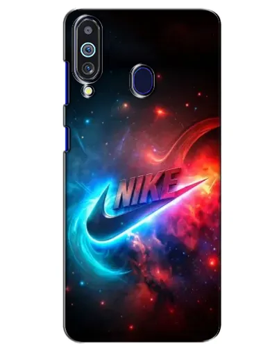 Чехол для Samsung Galaxy M40 с картинкой «Огненный логотип Nike» Чехол для Samsung Galaxy M40 с картинкой «Огненный логотип Nike»