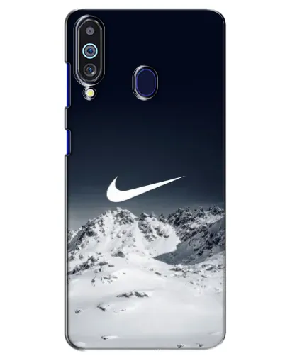 Чехол для Samsung Galaxy M40 с картинкой «Nike — зимние горы» Чехол для Samsung Galaxy M40 с картинкой «Nike — зимние горы»