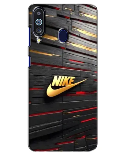 Чехол для Samsung Galaxy M40 с картинкой «Золотой Nike на металле» Чехол для Samsung Galaxy M40 с картинкой «Золотой Nike на металле»
