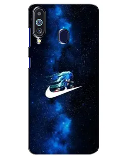 Чехол для Samsung Galaxy M40 с картинкой «Звездный путь Nike»