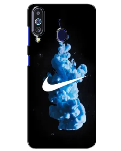 Чехол для Samsung Galaxy M40 с картинкой «Nike и синий дым» Чехол для Samsung Galaxy M40 с картинкой «Nike и синий дым»
