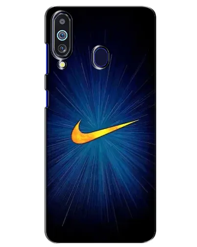 Чехол для Samsung Galaxy M40 с картинкой «Синий пульс Nike» Чехол для Samsung Galaxy M40 с картинкой «Синий пульс Nike»