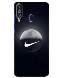 Чехол для Samsung Galaxy M40 с картинкой «Nike в стиле граффити»