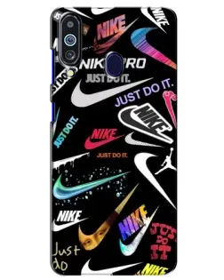 Чехол для Samsung Galaxy M40 с картинкой «Nike — роскошь»