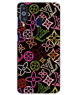 Чехол для Samsung Galaxy M40 с картинкой «Неоновый микс Nike» Чехол для Samsung Galaxy M40 с картинкой «Неоновый микс Nike»