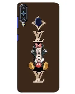 Чехол для Samsung Galaxy M40 с картинкой «LV и Микки Маус» Чехол для Samsung Galaxy M40 с картинкой «LV и Микки Маус»