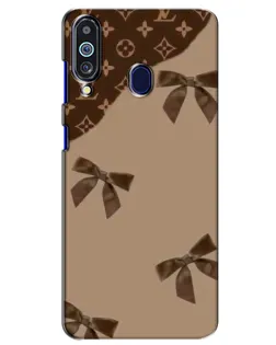 Чехол для Samsung Galaxy M40 с картинкой «LV — кофейный атлас» Чехол для Samsung Galaxy M40 с картинкой «LV — кофейный атлас»