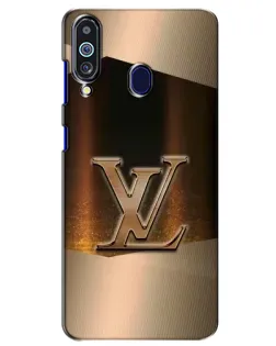 Чехол для Samsung Galaxy M40 с картинкой «LV — золотое сияние» Чехол для Samsung Galaxy M40 с картинкой «LV — золотое сияние»