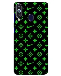 Чехол для Samsung Galaxy M40 с картинкой «Неоновый принт LV» Чехол для Samsung Galaxy M40 с картинкой «Неоновый принт LV»
