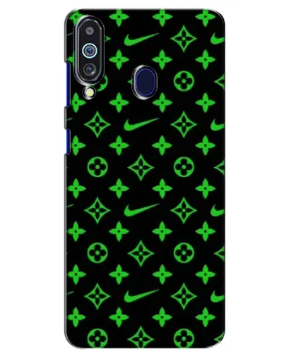 Чехол для Samsung Galaxy M40 с картинкой «Неоновый принт LV»