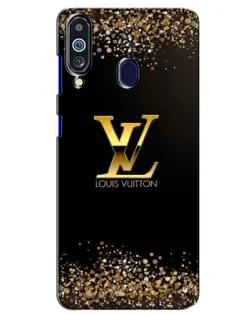 Чехол для Samsung Galaxy M40 с картинкой «LV — золотые искры» Чехол для Samsung Galaxy M40 с картинкой «LV — золотые искры»