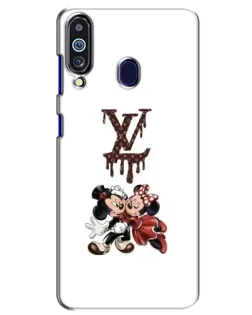 Чехол для Samsung Galaxy M40 с картинкой «LV и Микки Маус» Чехол для Samsung Galaxy M40 с картинкой «LV и Микки Маус»