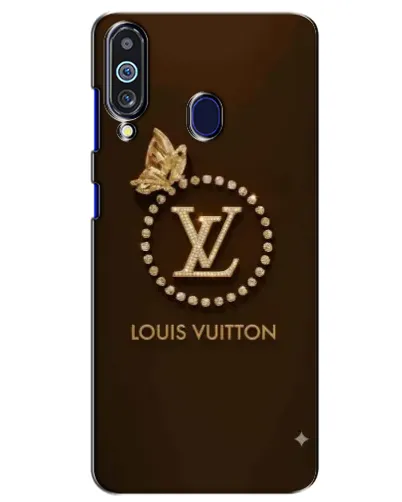 Чехол для Samsung Galaxy M40 с картинкой «LV — золотая печать»