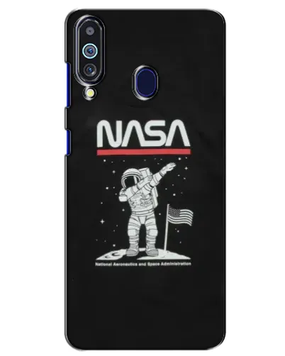 Чехол для Samsung Galaxy M40 с картинкой «NASA — шагаем по Луне» Чехол для Samsung Galaxy M40 с картинкой «NASA — шагаем по Луне»