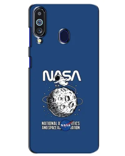 Чехол для Samsung Galaxy M40 с картинкой «NASA — лунная миссия» Чехол для Samsung Galaxy M40 с картинкой «NASA — лунная миссия»