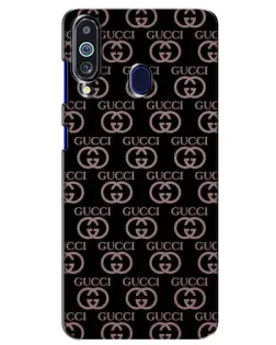 Чехол для Samsung Galaxy M40 с картинкой «Классическая монограмма Gucci»