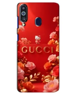 Чехол для Samsung Galaxy M40 с картинкой «Gucci — золотой сад»