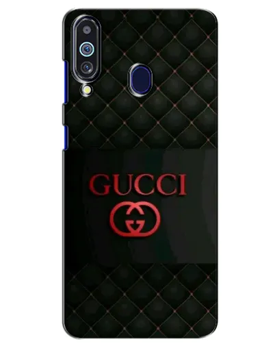 Чехол для Samsung Galaxy M40 с картинкой «Gucci — стеганый черный»