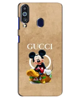 Чехол для Samsung Galaxy M40 с картинкой «Микки Маус Gucci — крафт»