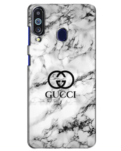 Чехол для Samsung Galaxy M40 с картинкой «Gucci — мраморный шик»