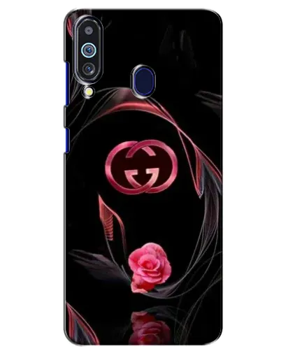Чехол для Samsung Galaxy M40 с картинкой «Gucci — неоновая роза»