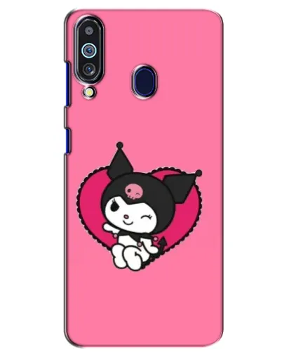 Чехол для Samsung Galaxy M40 с картинкой «Kuromi — любовь в сердце»