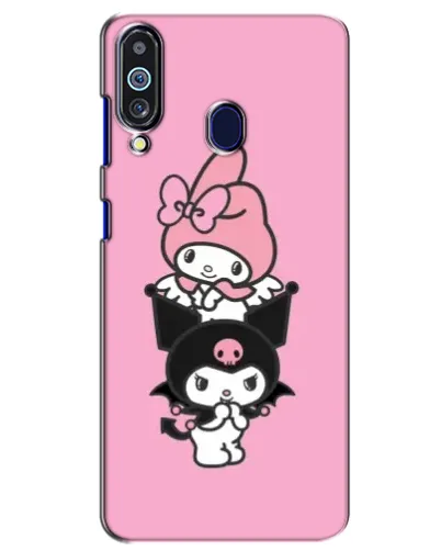 Чехол для Samsung Galaxy M40 с картинкой «My Melody и Kuromi»