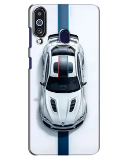 Чехол для Samsung Galaxy M40 с картинкой «Вид сверху — BMW M» Чехол для Samsung Galaxy M40 с картинкой «Вид сверху — BMW M»