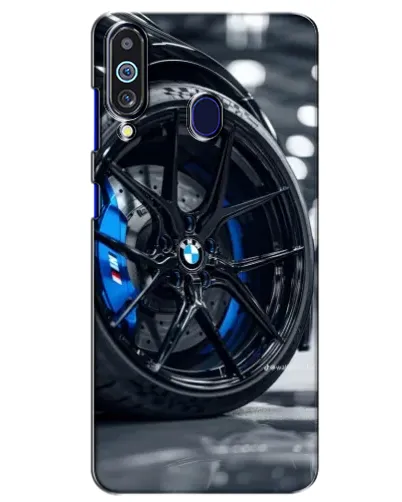 Чехол для Samsung Galaxy M40 с картинкой «Колесо BMW вблизи» Чехол для Samsung Galaxy M40 с картинкой «Колесо BMW вблизи»