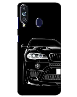 Чехол для Samsung Galaxy M40 с картинкой «Темный силуэт BMW» Чехол для Samsung Galaxy M40 с картинкой «Темный силуэт BMW»