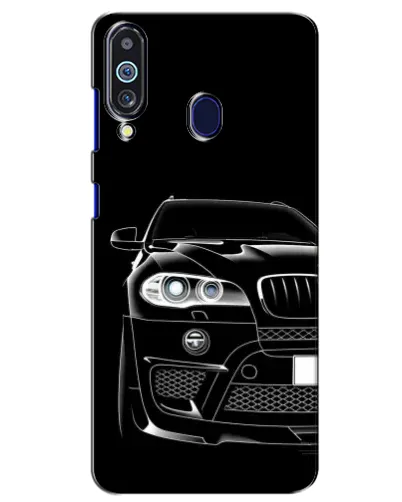 Чехол для Samsung Galaxy M40 с картинкой «Темный силуэт BMW» Чехол для Samsung Galaxy M40 с картинкой «Темный силуэт BMW»