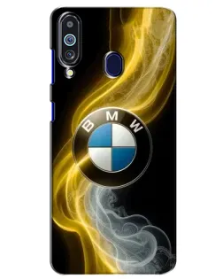 Чехол для Samsung Galaxy M40 с картинкой «Золотистый дым BMW» Чехол для Samsung Galaxy M40 с картинкой «Золотистый дым BMW»