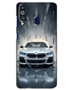 Чехол для Samsung Galaxy M40 с картинкой «BMW в свете фар» Чехол для Samsung Galaxy M40 с картинкой «BMW в свете фар»