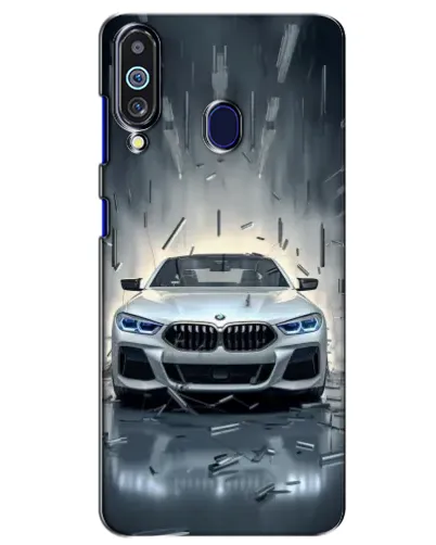 Чехол для Samsung Galaxy M40 с картинкой «BMW в свете фар» Чехол для Samsung Galaxy M40 с картинкой «BMW в свете фар»