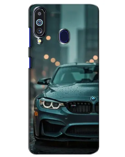 Чехол для Samsung Galaxy M40 с картинкой «BMW в огнях города» Чехол для Samsung Galaxy M40 с картинкой «BMW в огнях города»