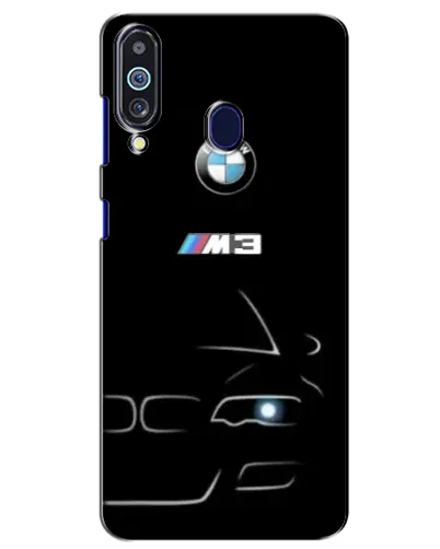 Чехол для Samsung Galaxy M40 с картинкой «Минималистичный принт BMW M3» Чехол для Samsung Galaxy M40 с картинкой «Минималистичный принт BMW M3»