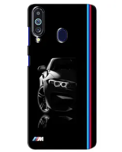 Чехол для Samsung Galaxy M40 с картинкой «Силуэт BMW в темноте» Чехол для Samsung Galaxy M40 с картинкой «Силуэт BMW в темноте»