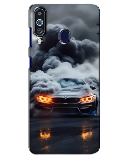 Чехол для Samsung Galaxy M40 с картинкой «BMW в дыму» Чехол для Samsung Galaxy M40 с картинкой «BMW в дыму»