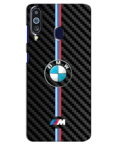Чехол для Samsung Galaxy M40 с картинкой «Эмблема BMW и карбон» Чехол для Samsung Galaxy M40 с картинкой «Эмблема BMW и карбон»